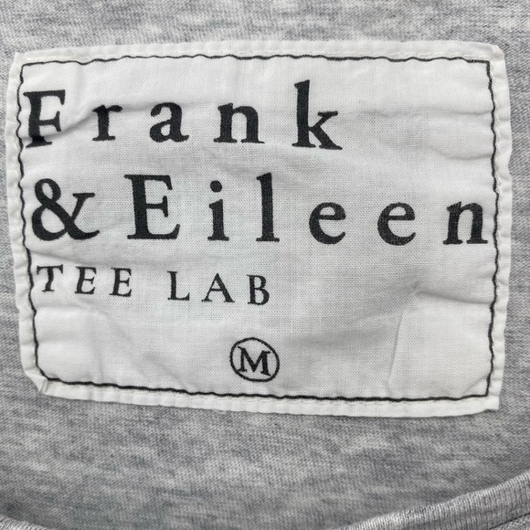 Frank & Eileen Heathered Gray Tee Lab long sleeve shirt size M - Picture 5 of 7